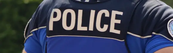 Image du menu de la police