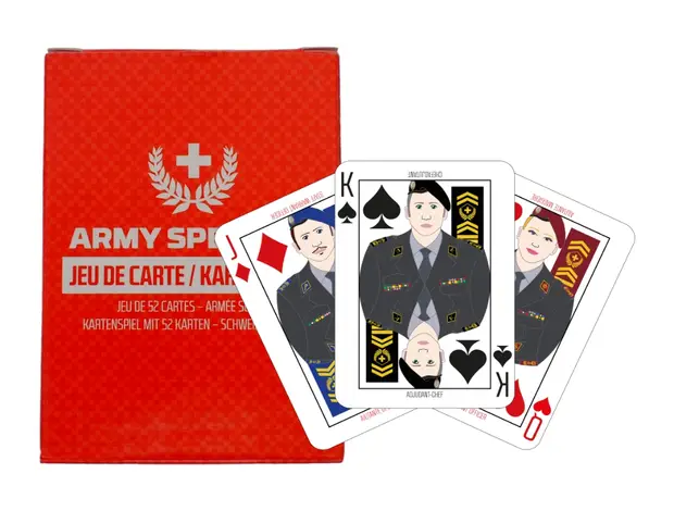 Jeu de 52 cartes army specifics